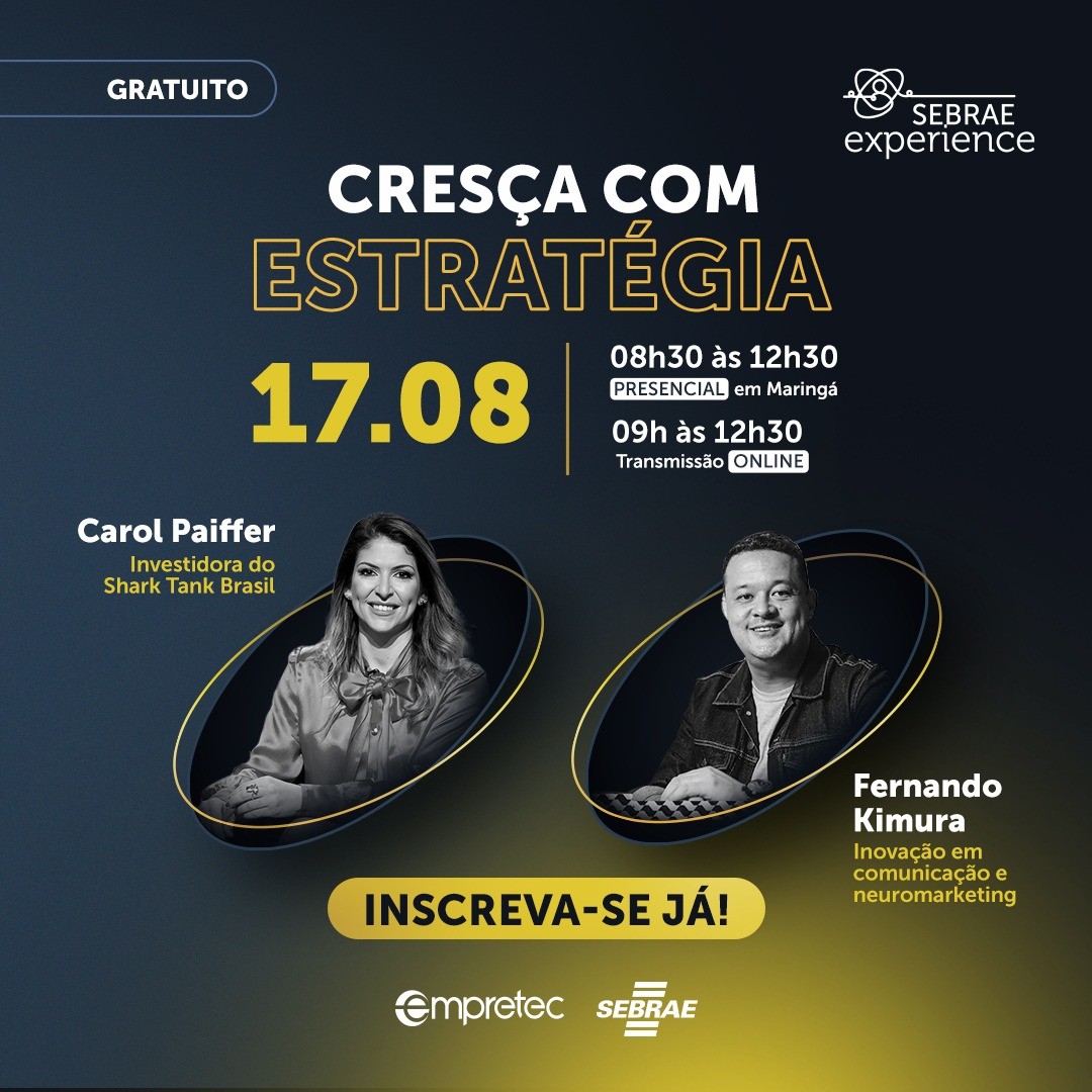 Sebrae promove evento voltado a micro e pequenos empresários