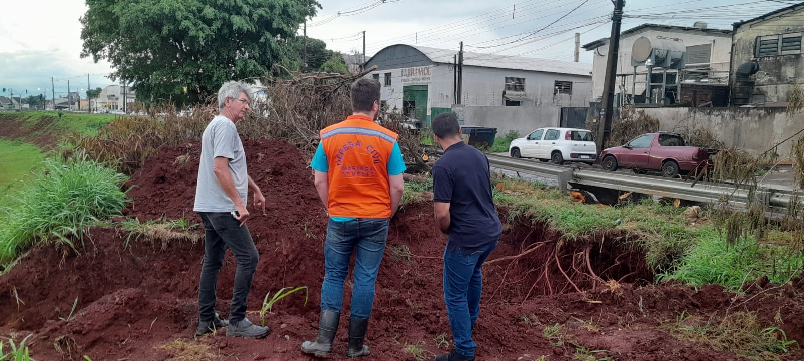 Defesa Civil alerta motoristas sobre interdição no Contorno Norte