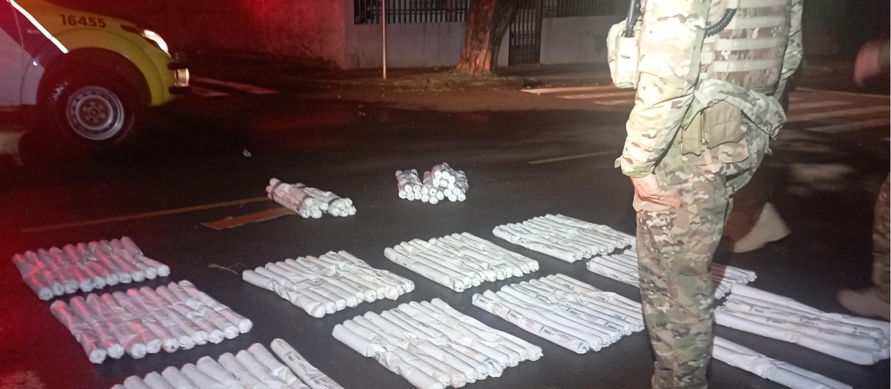 Exército apura procedência de explosivos recolhidos em Campo Mourão