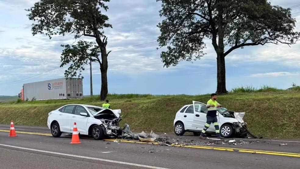 Mãe e filho morrem em acidente grave na BR-277, em Céu Azul