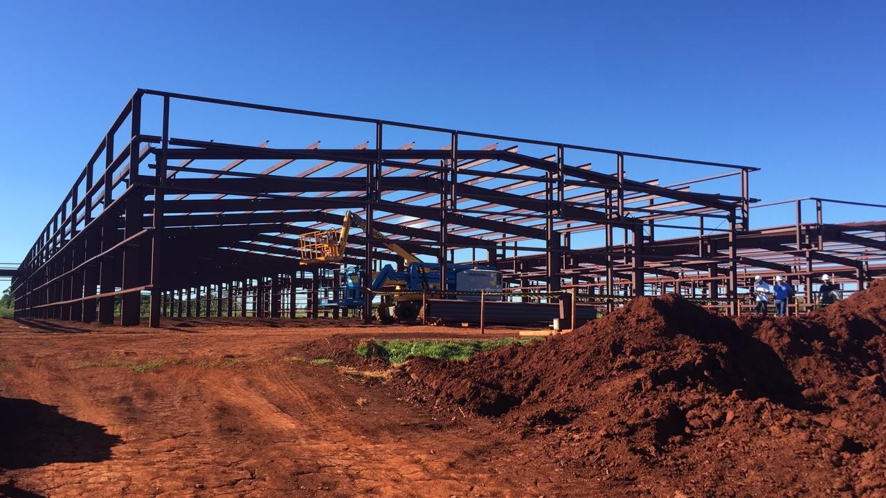 33% da obra estão prontos