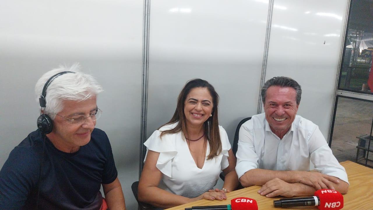 Estúdio da CBN Maringá recebe presidente da SRM e secretário de Agricultura do PR