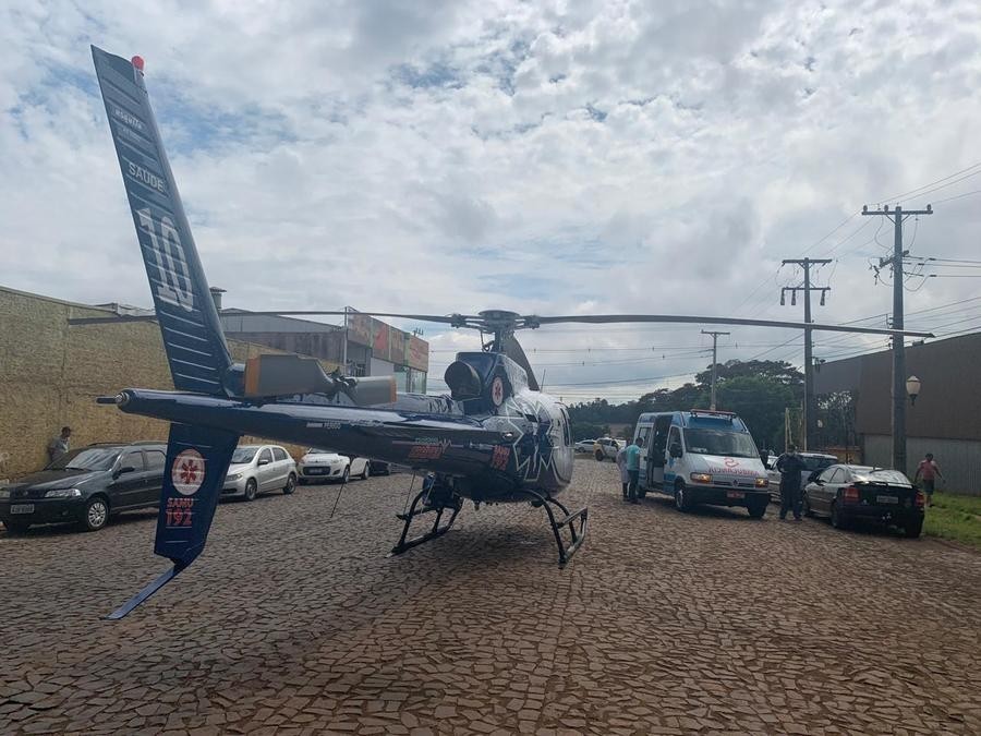 Trabalhador é gravemente ferido por equipamento agrícola em Maringá