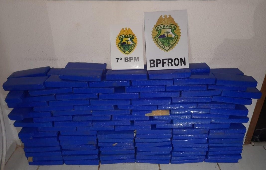 Traficante é preso com carro roubado carregado de maconha