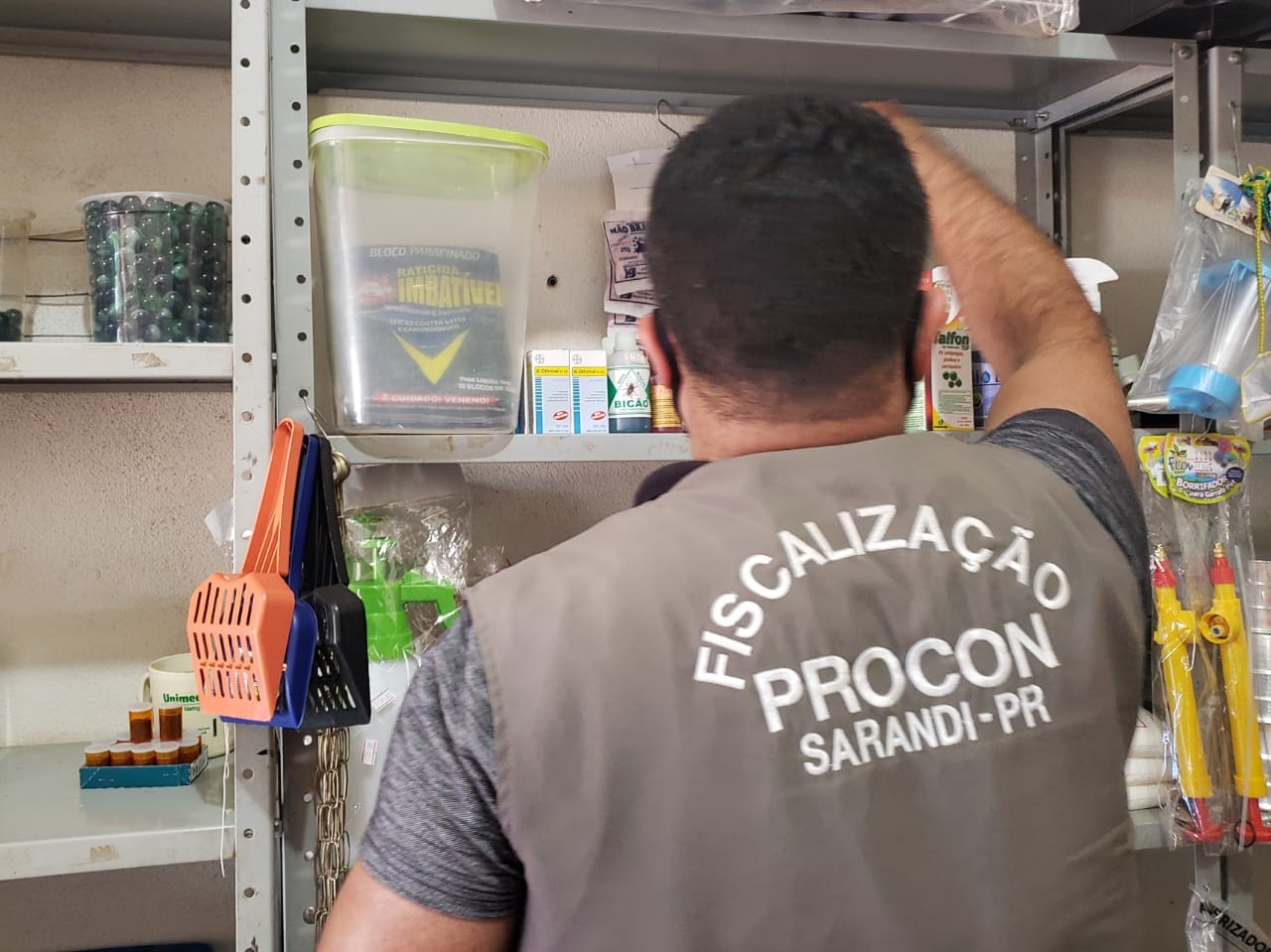 Operação apreende 23 frascos de ‘chumbinho’ em estabelecimentos de Sarandi