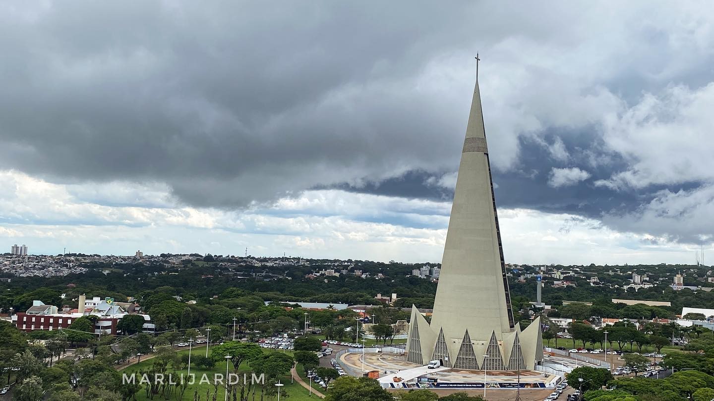 Áreas de instabilidade avançam e podem provocar pancadas de chuva em Maringá nesta terça-feira