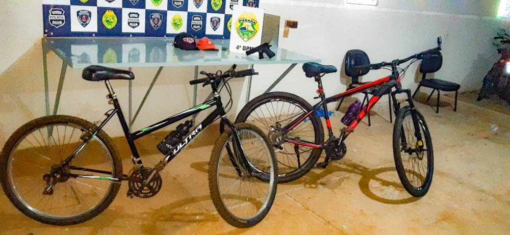 Dois adolescentes são apreendidos por roubo de bicicleta em Maringá