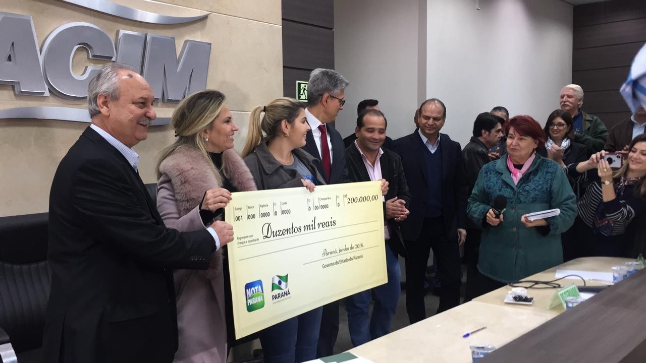 Maringaenses ganham R$ 320 mil reais em prêmios