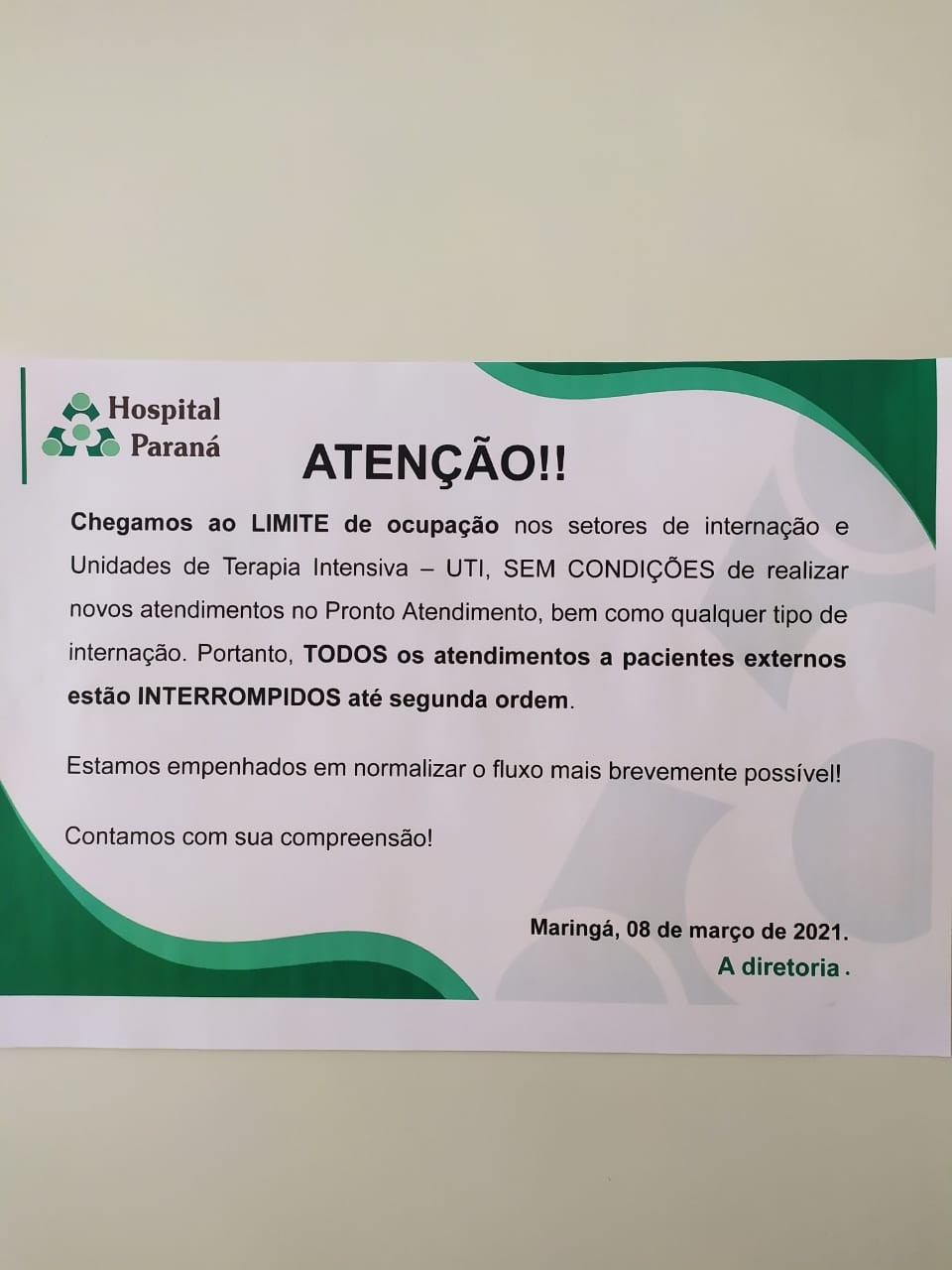 Como chegar até Hospital Paraná Pronto Atendimento em Zona 5 de