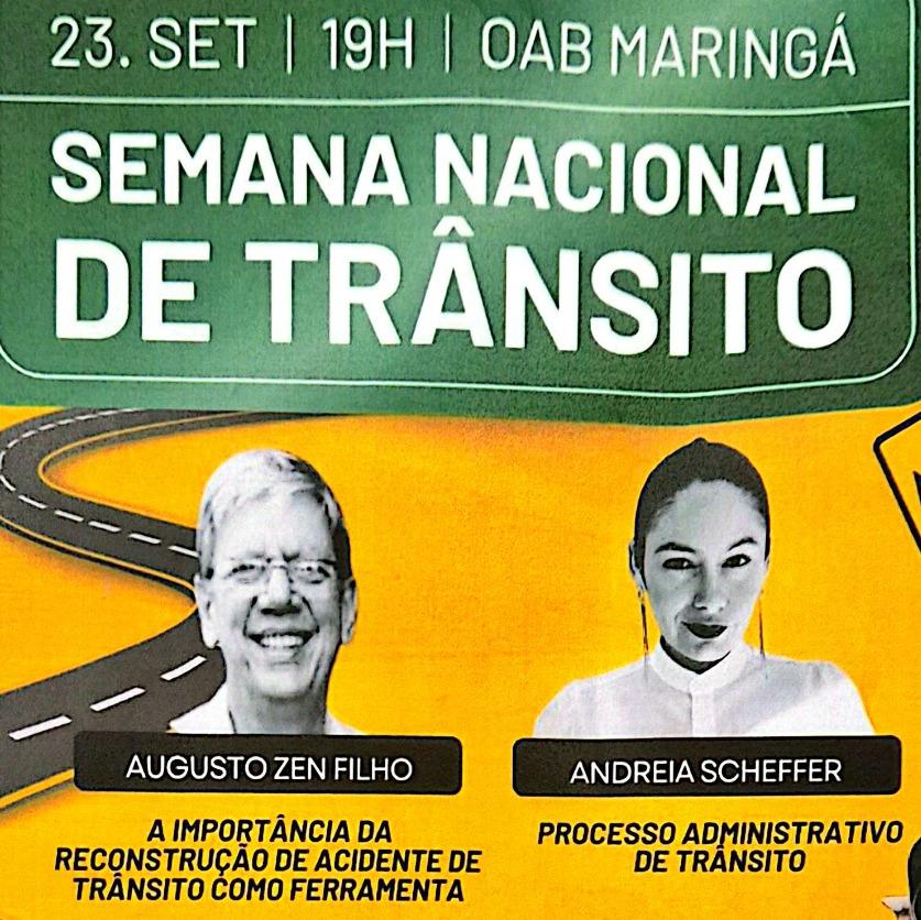 OAB promove evento na Semana Nacional do Trânsito