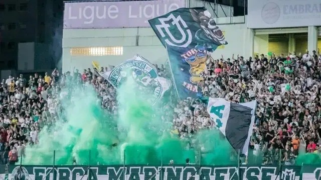 Maringá FC vence o Cianorte com gol nos acréscimos e está na semifinal do Paranaense