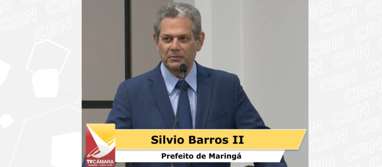 Prefeito fala aos vereadores na primeira sessão ordinária de 2026