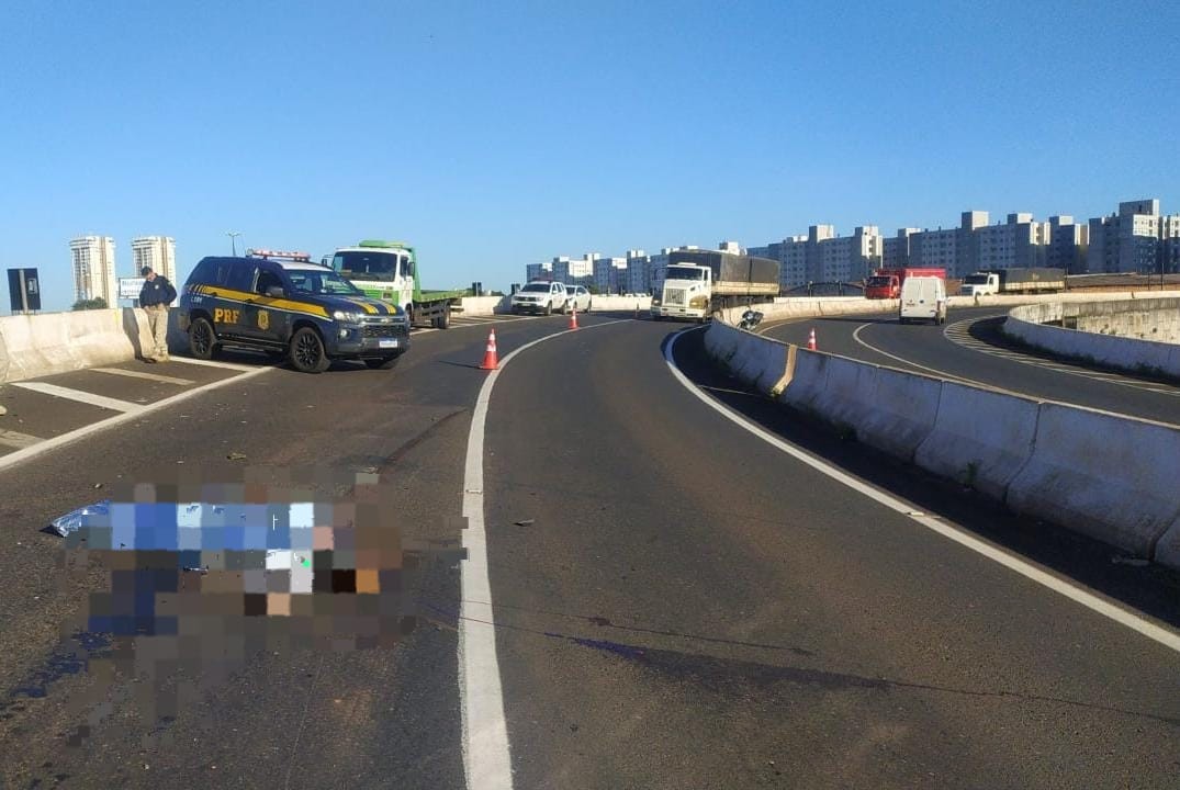 Motociclista morre em acidente no Contorno Norte