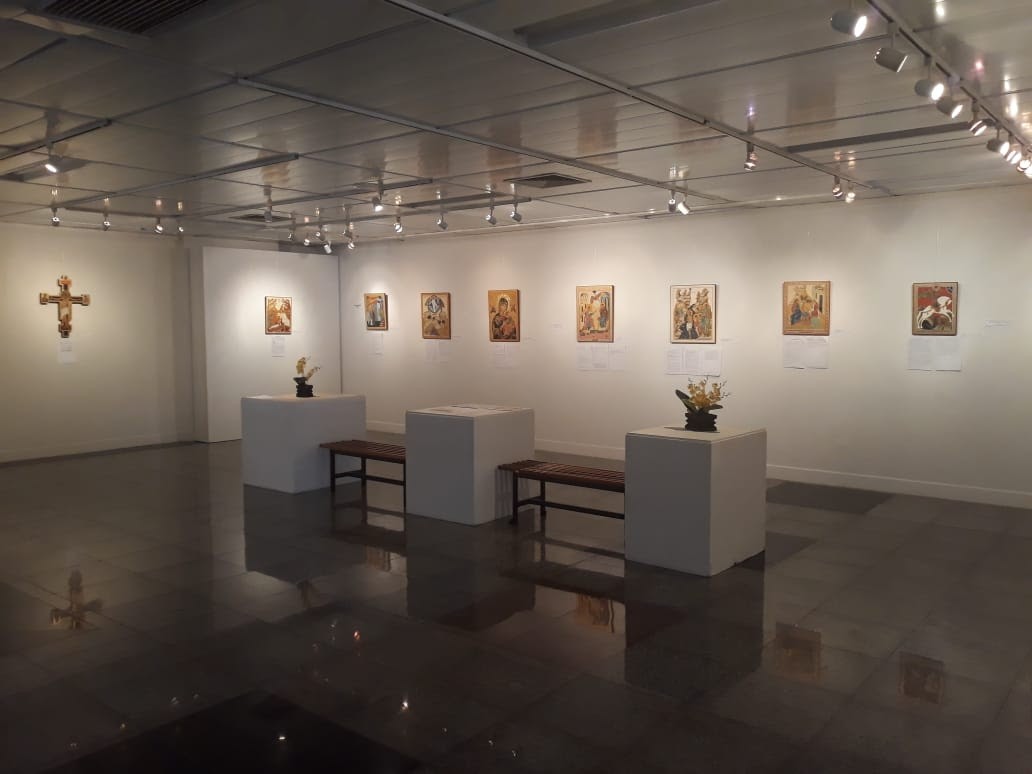 Arte sacra bizantina está exposta em Maringá