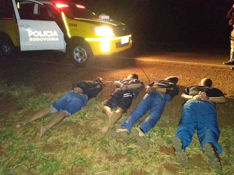 Quadrilha é presa após assaltar empresário