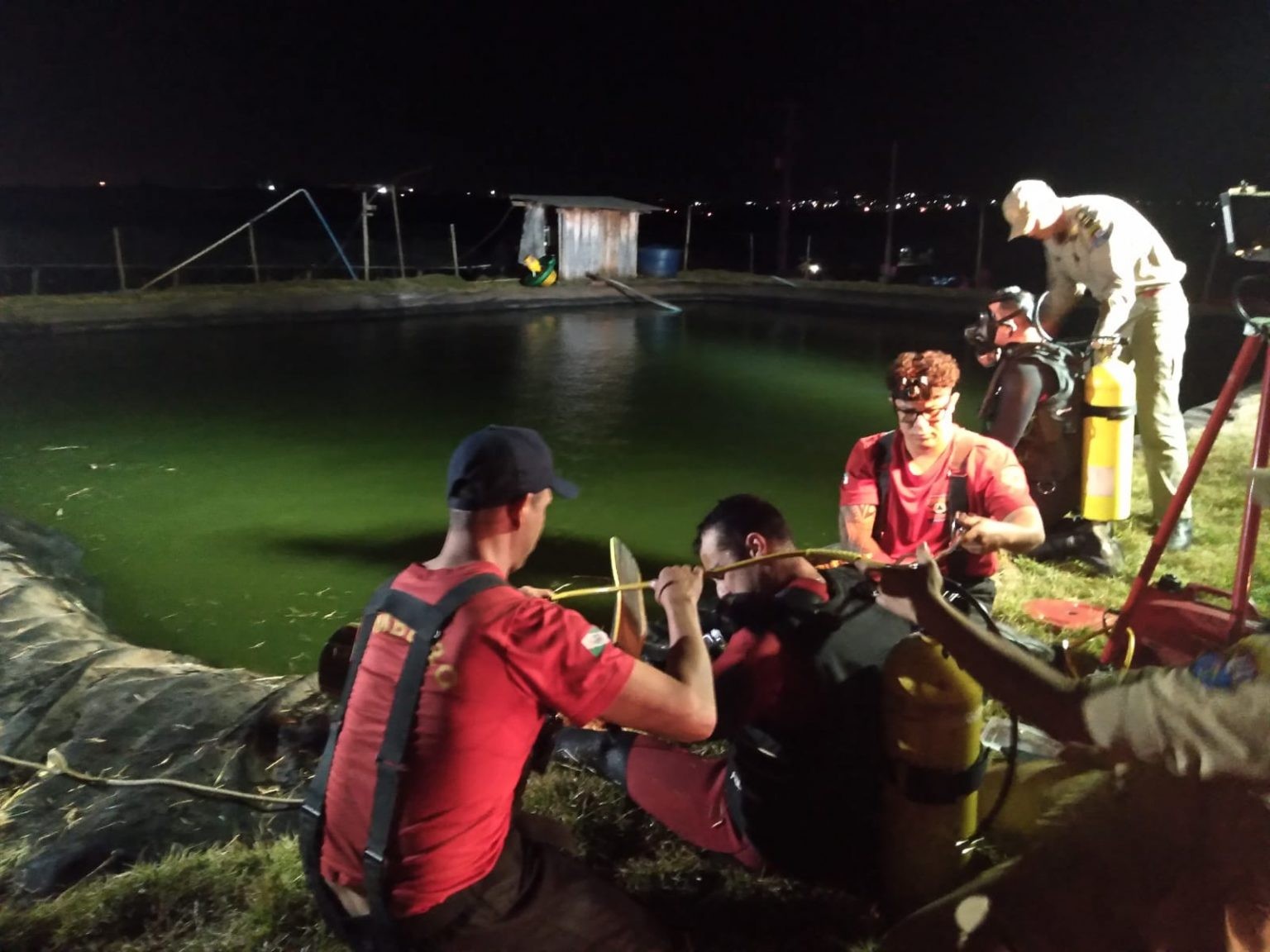 Produtor rural morre após cair em tanque de peixes, em Marialva