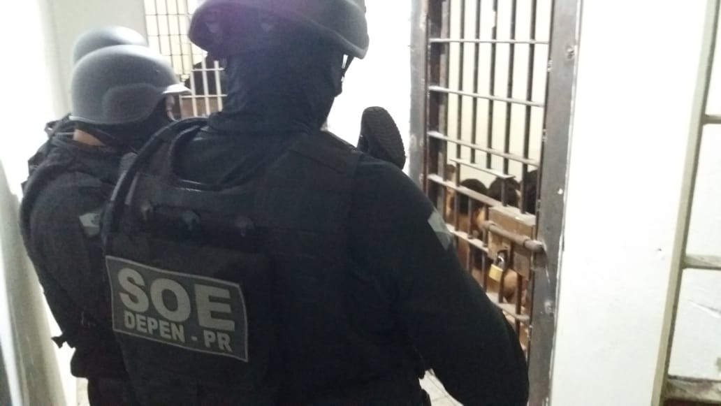 SOE de Maringá contém motim na cadeia de Cianorte