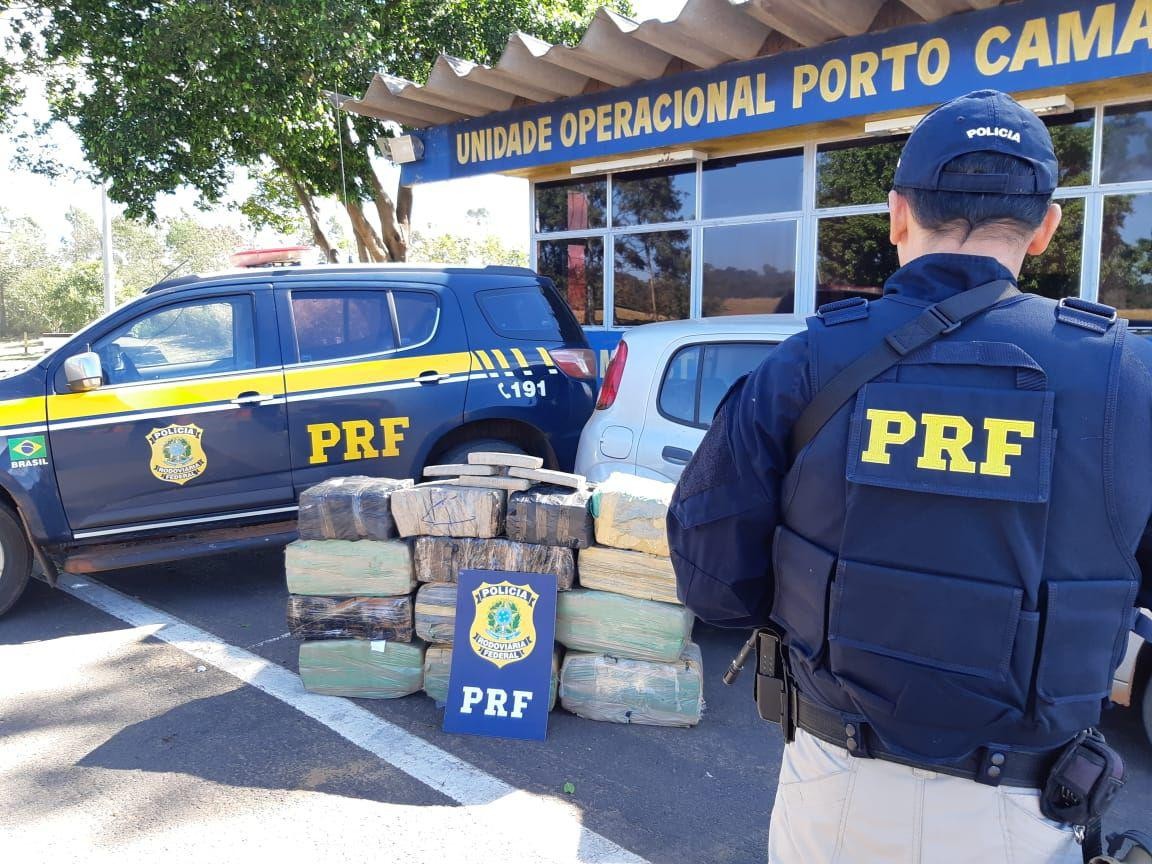 Quase 320 kg de maconha são apreendidos em Alto Paraíso