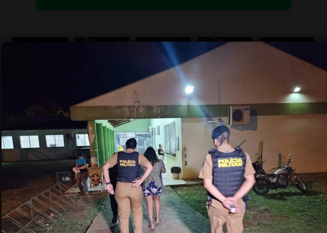 Pai é preso após abandonar bebê de 9 meses em terreno baldio em Maringá