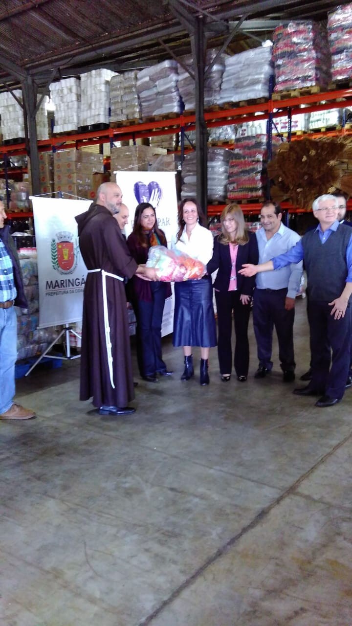 Provopar repassa 60 toneladas de alimentos arrecadados na Expoingá
