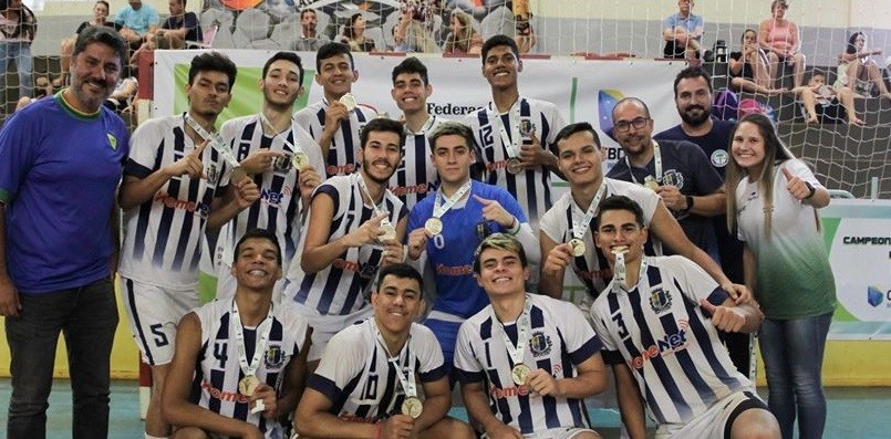 Colégio de Nova Esperança garante vaga no Mundial Escolar de Voleibol