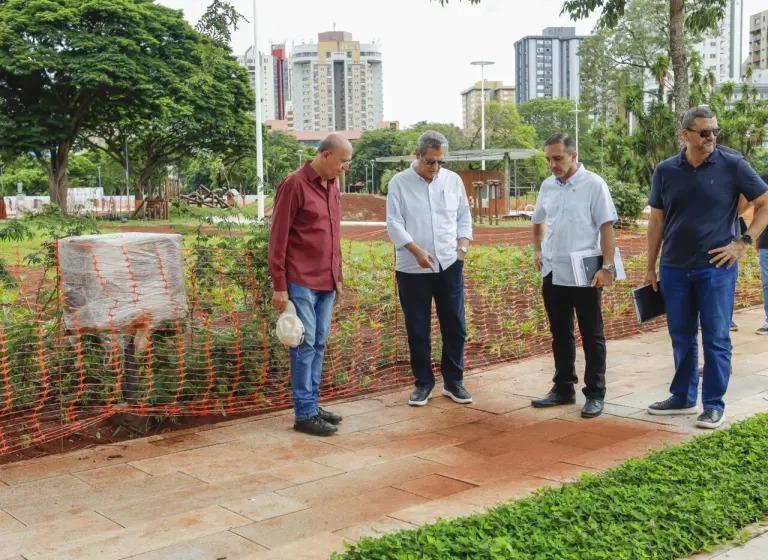 Veja atualização das obras da Praça da Catedral em Maringá