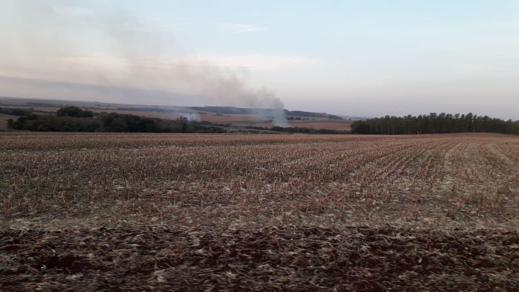 Sábado (20) atípico com seis incêndios ambientais em Maringá