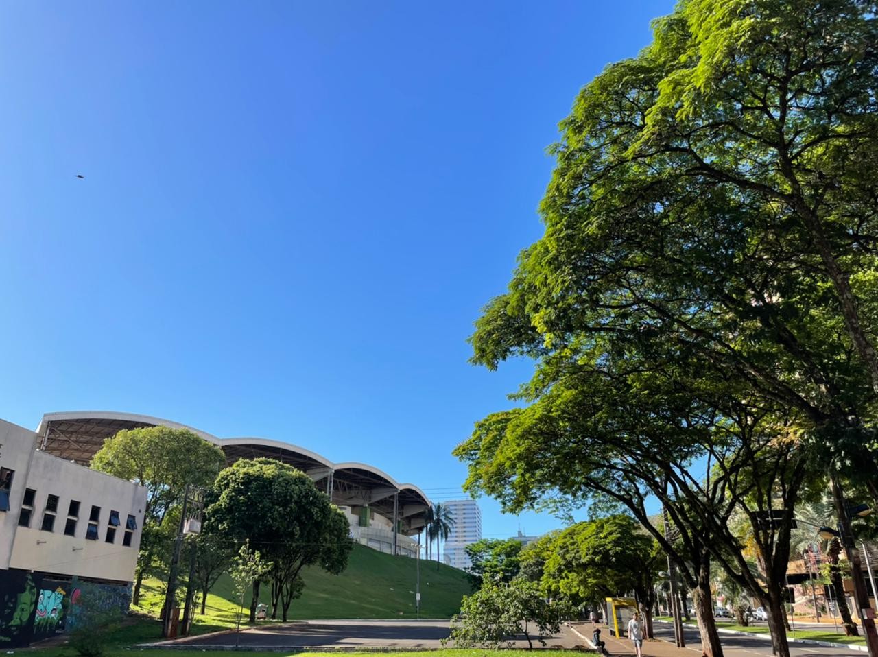 Tempo seco e temperatura elevada para este sábado (19), em Maringá