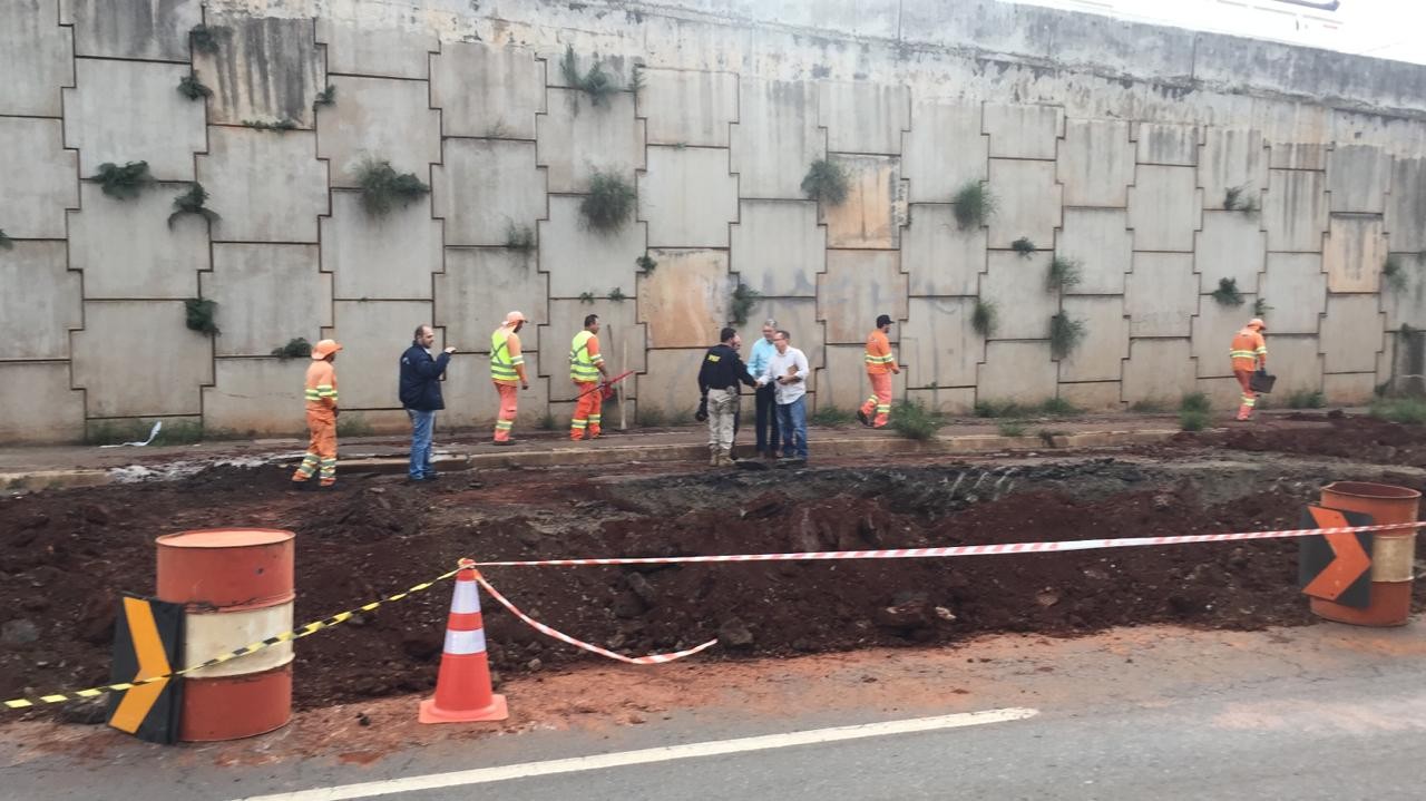 Previsão é de uma semana para recompor pista