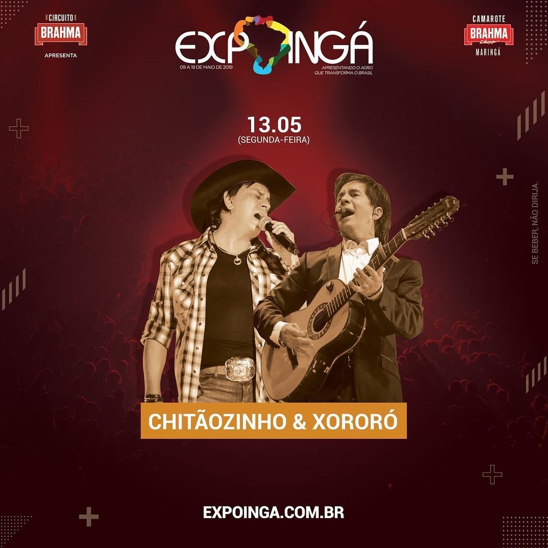 Inicia a troca de alimento para o show de Chitãozinho e Xororó