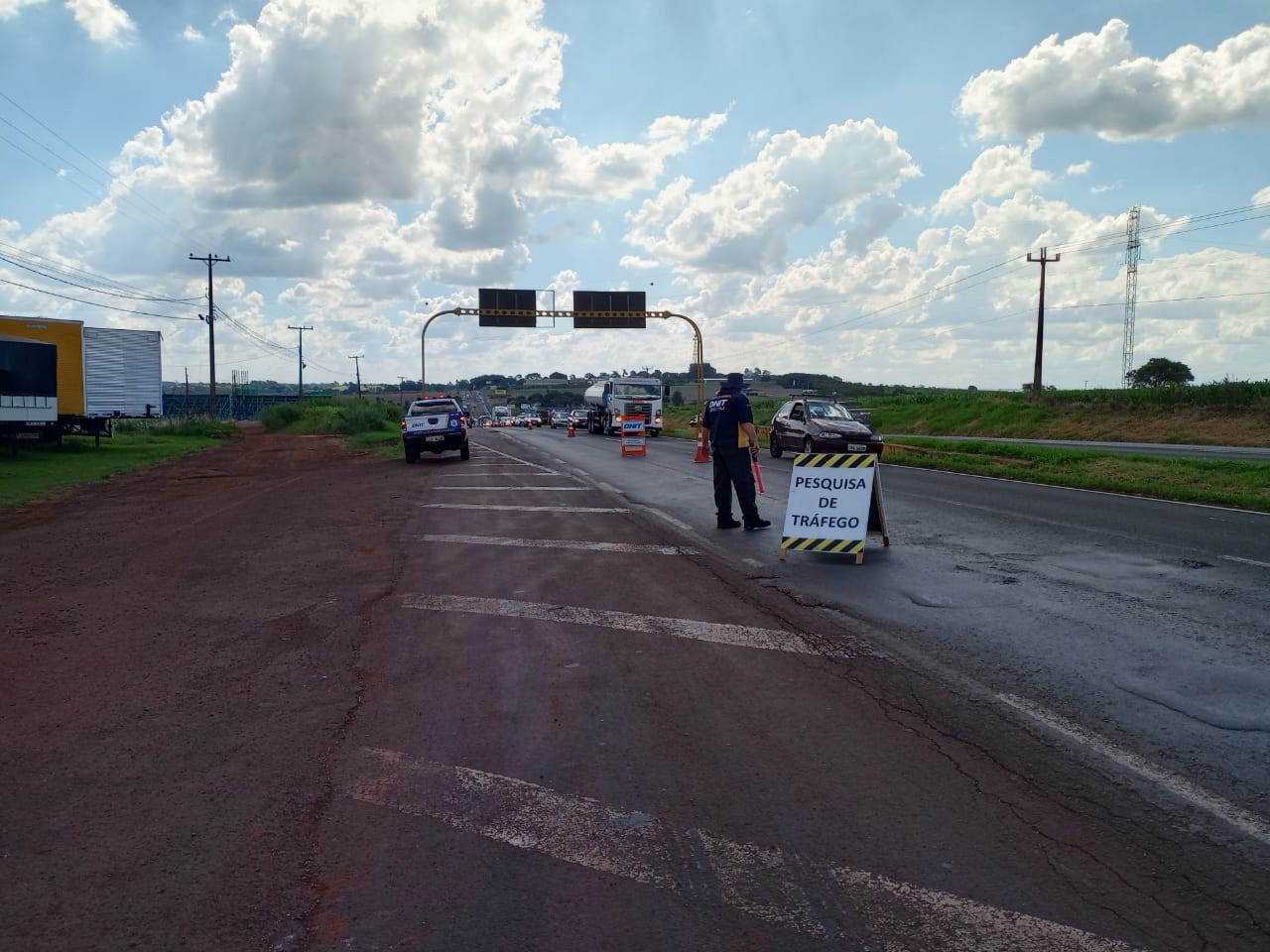 Dnit faz pesquisa na BR-376 para embasar novo Contorno Sul