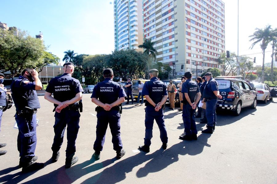 Em Maringá, fiscalização multa 4 pessoas que descumpriram toque de recolher