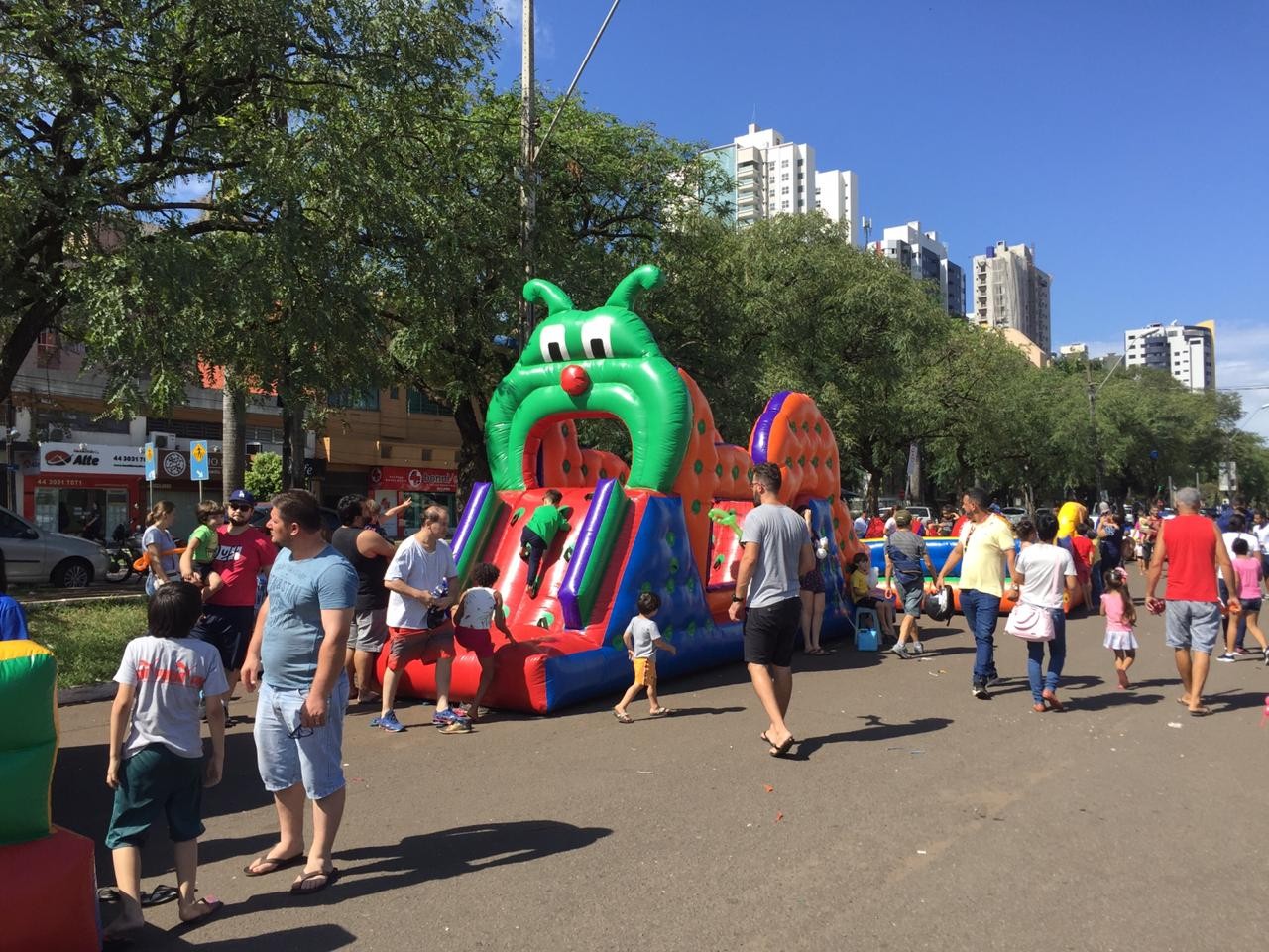 Espaço público é lugar de lazer