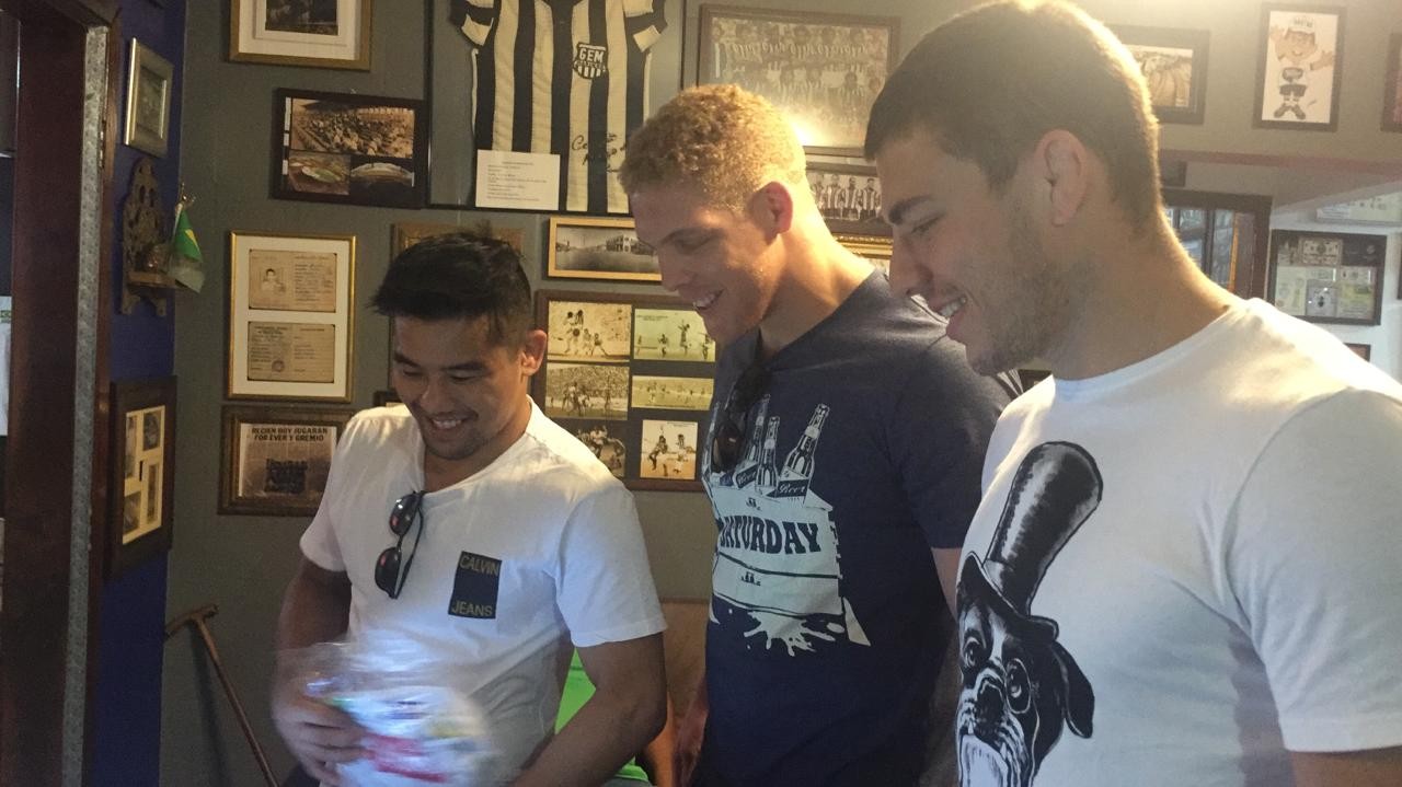 Atletas da seleção brasileira de judô visitam Museu Esportivo