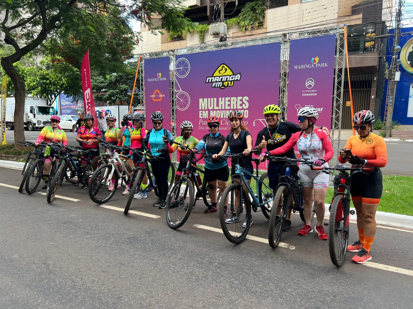Maringá FM promove passeio ciclístico neste domingo