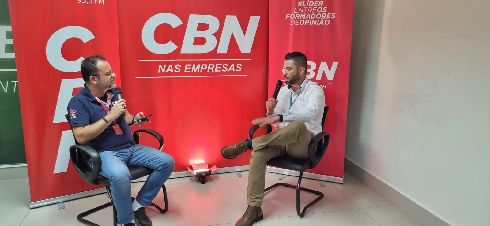 No campo, equipamentos não faltam nem falar