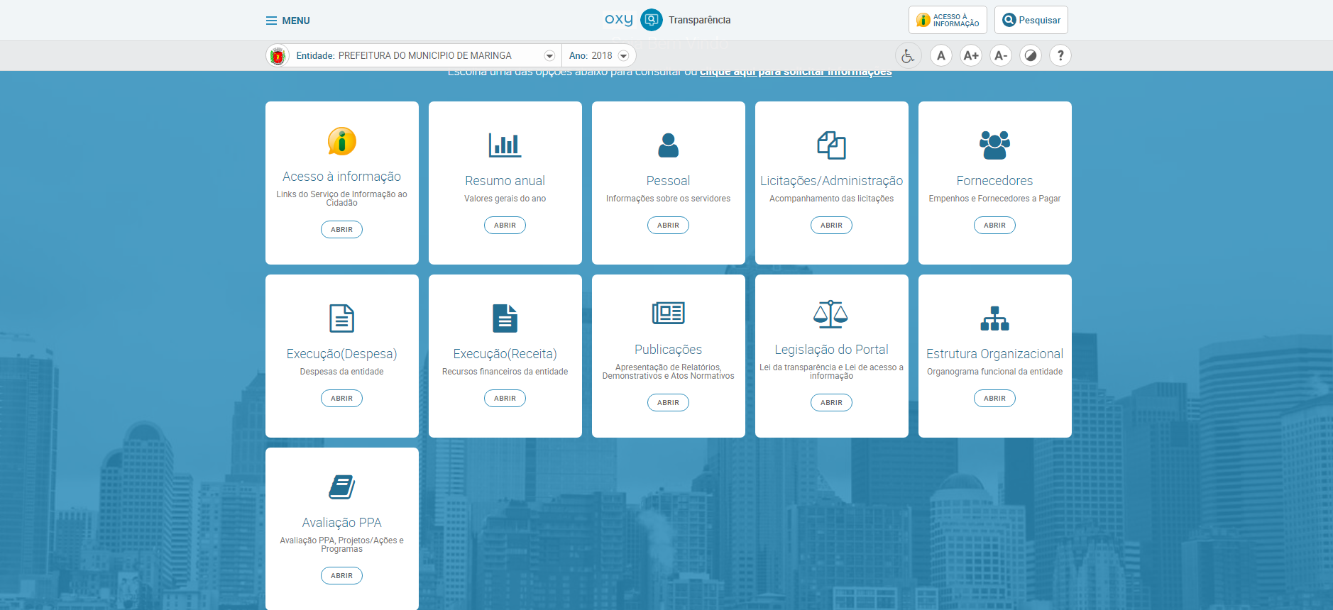 Projeto de lei aprovado exige mais transparência de dados do município