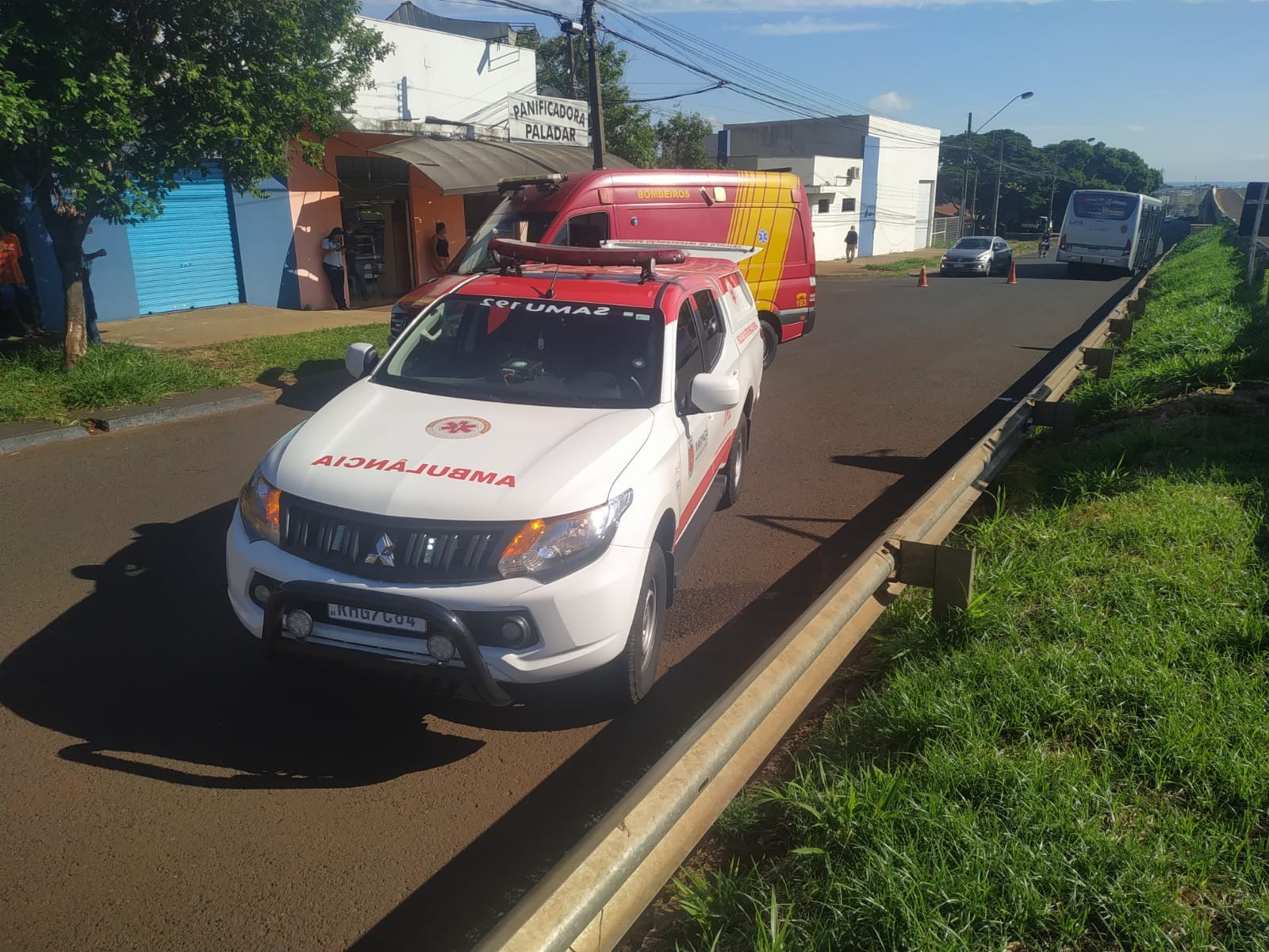 Homem fica gravemente ferido ao ser atropelado por ônibus em Maringá