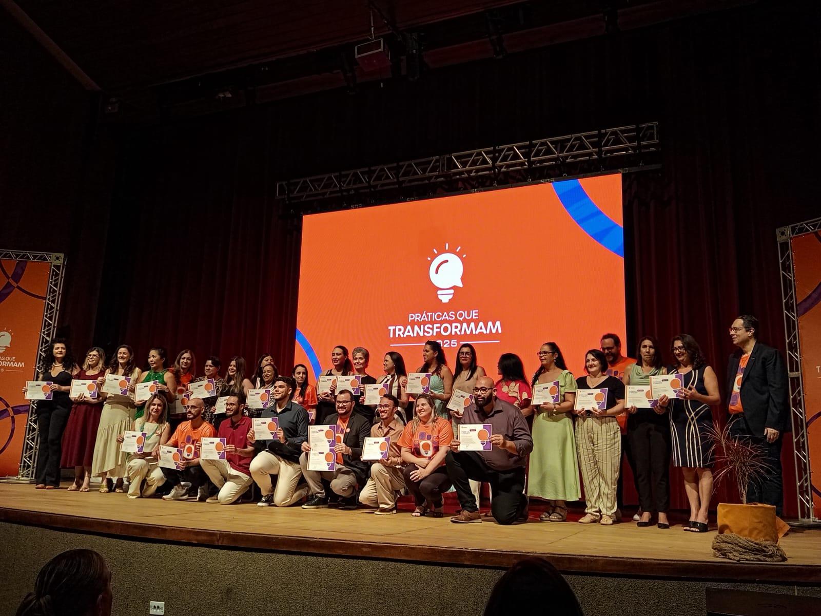 “Práticas que Transformam” entrega premiação em cerimônia no Calil Haddad