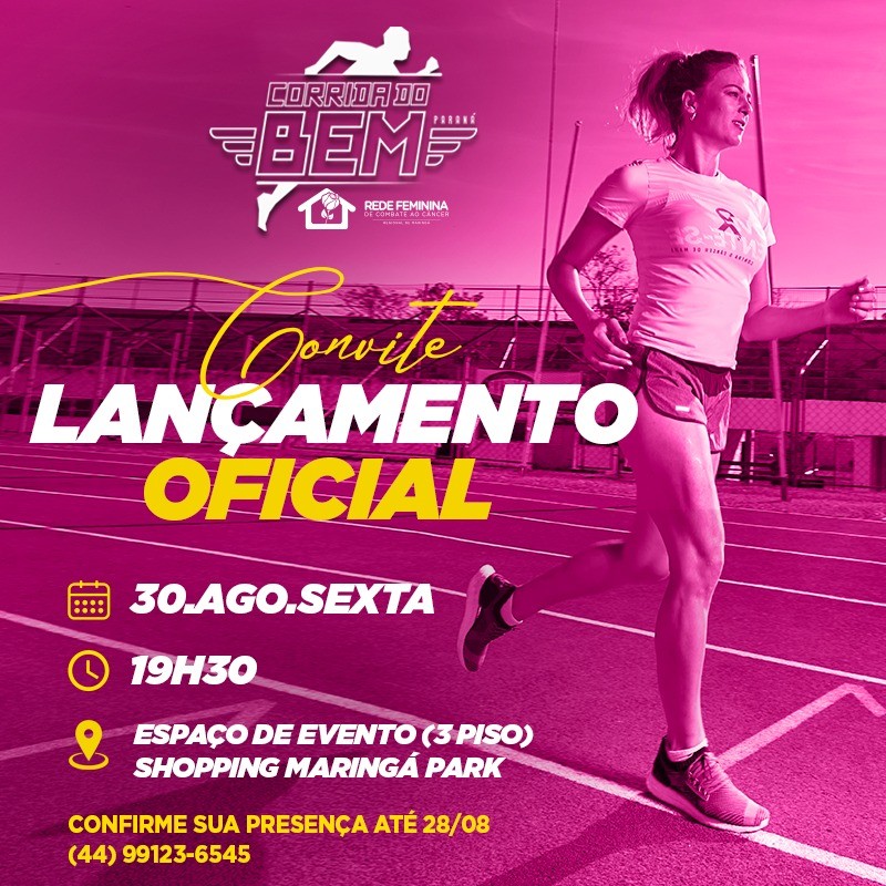 Nova edição da Corrida do Bem ocorre em 20 de outubro