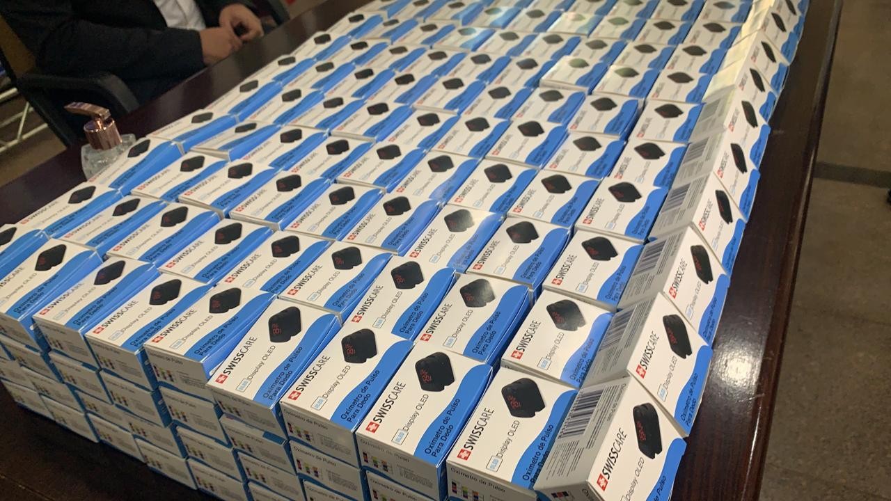 Acim e Sociedade Médica doam 1500 oxímetros para nova estratégia de combate à Covid-19