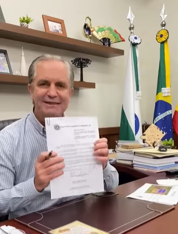 Prefeito divulga local onde será construída a ‘prainha de Maringá’