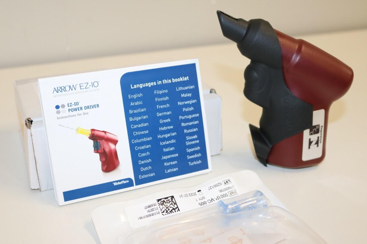 Samu Norte Novo recebe equipamentos de acesso vascular intraósseo