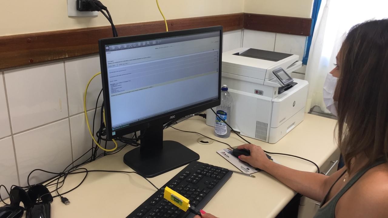 Justiça eleitoral faz treinamento para a transmissão de votos