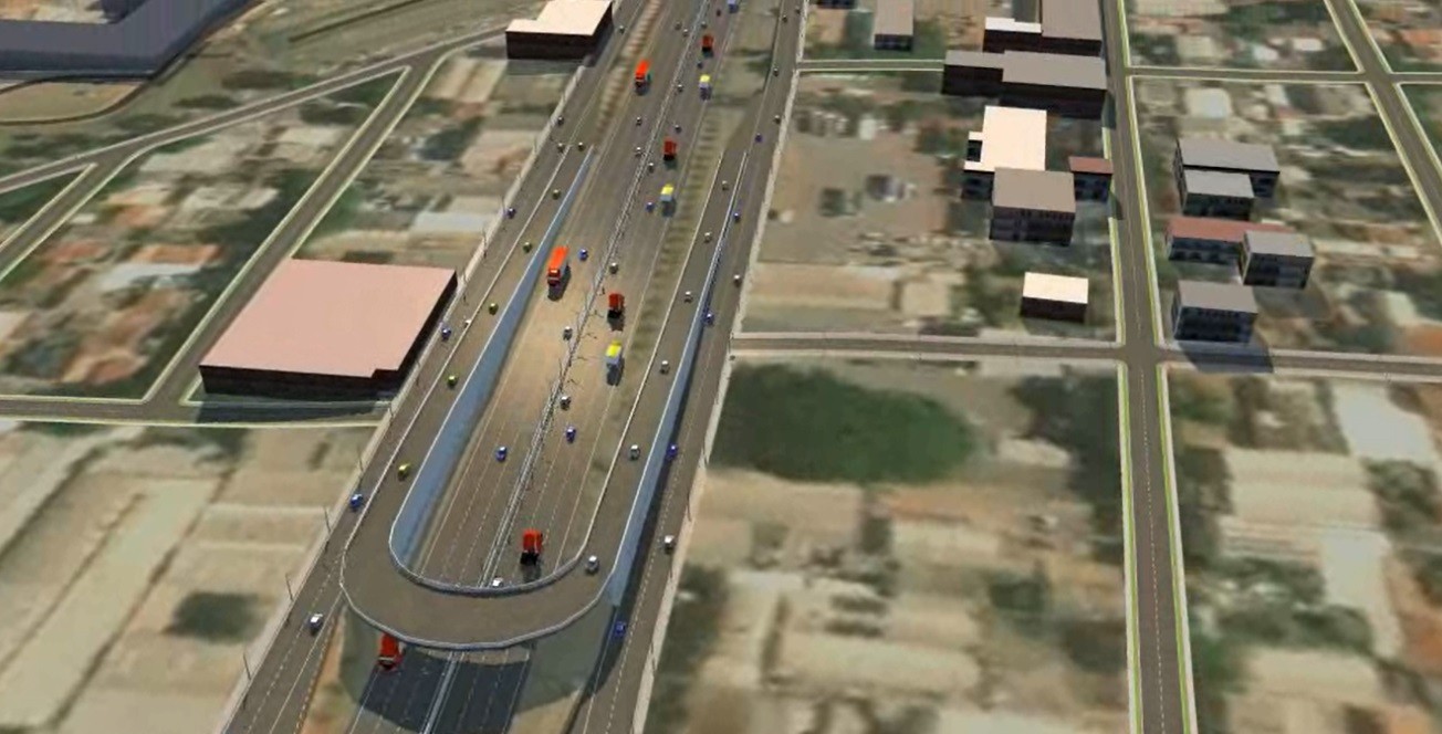 Obra dos viadutos de Sarandi entra em fase de construção e pilares