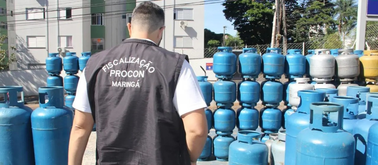 Procon divulga nova pesquisa de preços de gás de cozinha em Maringá