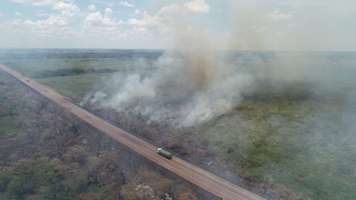 Incêndio destruiu 1.500 hectares do Parque Nacional de Ilha Grande