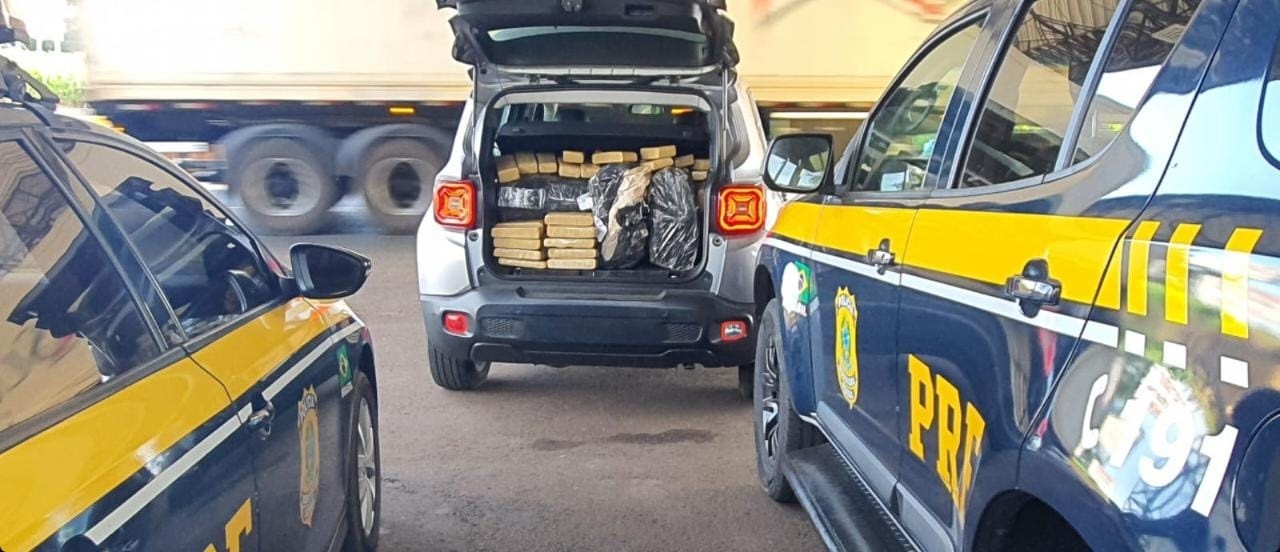 Mais de 8 toneladas de maconha foram apreendidas na região de Maringá