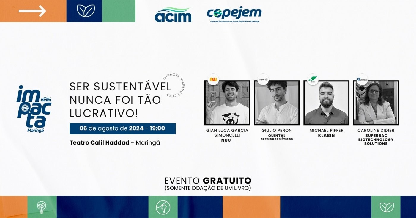Copejem promove Impacta Maringá 2024 nesta terça-feira (6)