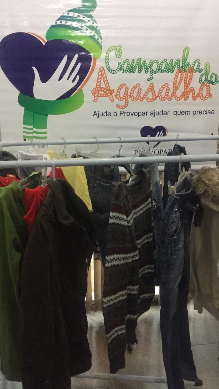 Campanha do Agasalho quer arrecadar 100 mil itens em Maringá